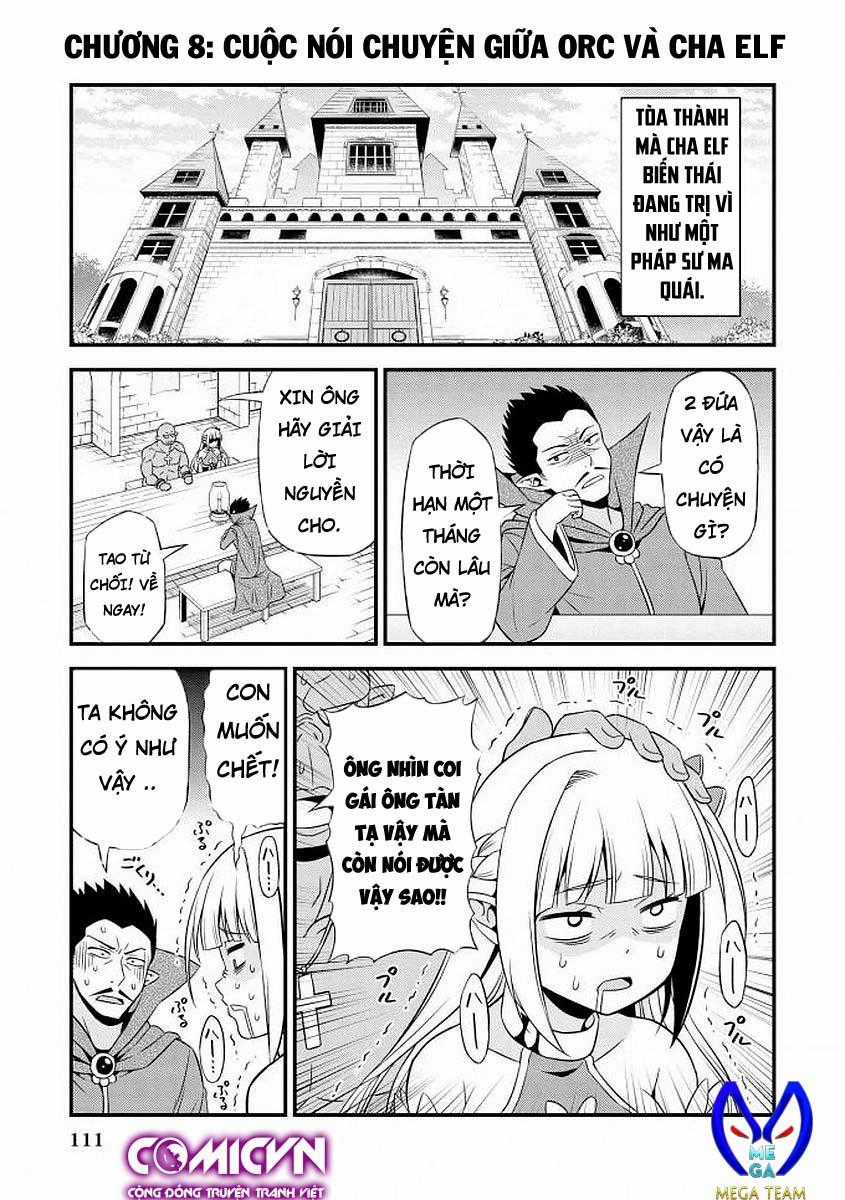 Elf Damdang Và Orc Nghiêm Túc - Hentai Erufutomajime Chapter 8 trang 0
