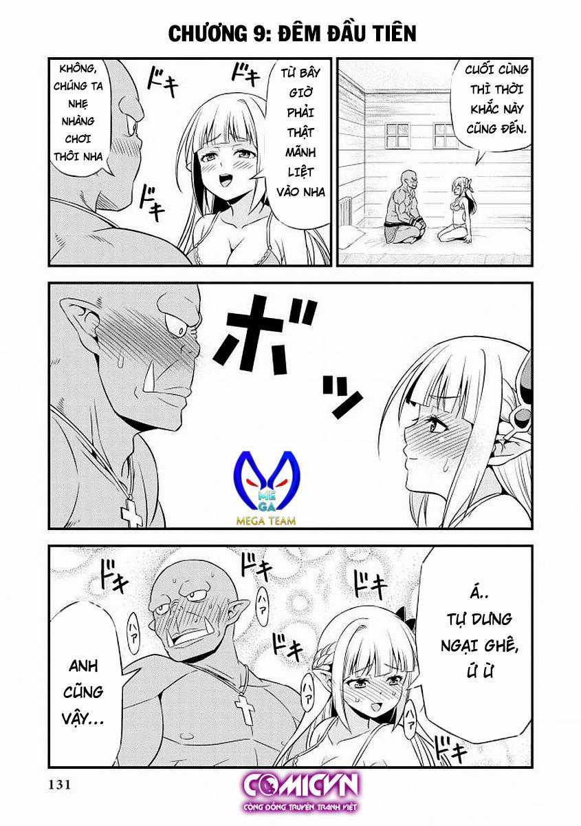 Elf Damdang Và Orc Nghiêm Túc - Hentai Erufutomajime Chapter 9 trang 0