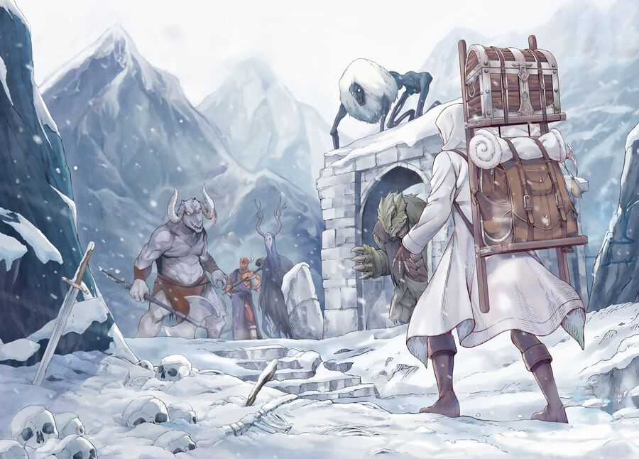 Elf Ngực Bự Và Kho Báu Hầm Ngục Chapter 1 trang 3