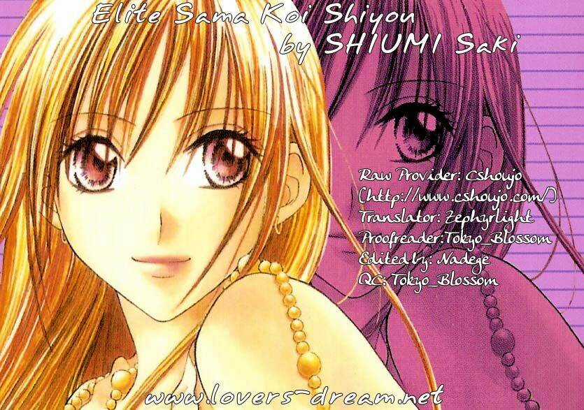 Elite-Sama Koi Shiyou Chapter 0 trang 33