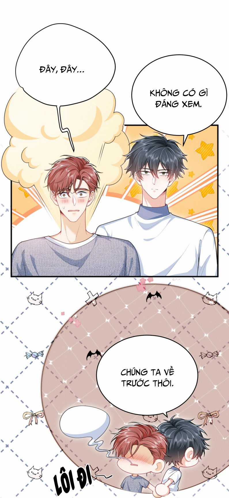 Em Trai Nhìn Tôi Với Ánh Mắt Ngày Càng Xấu Xa Chapter 49 trang 8