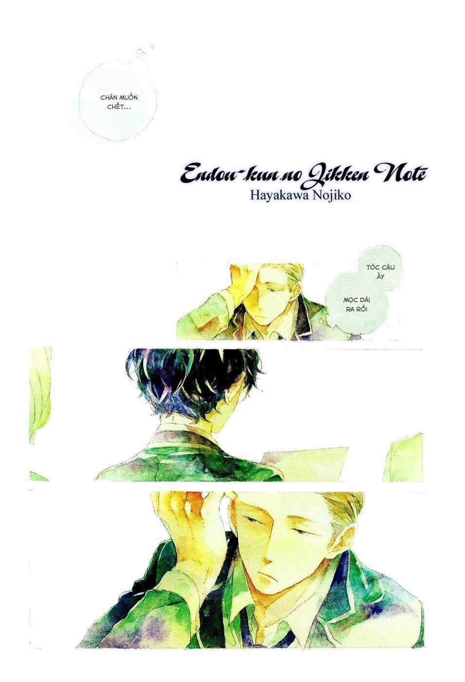 Endou-Kun No Jikken Note Chapter 1 trang 3