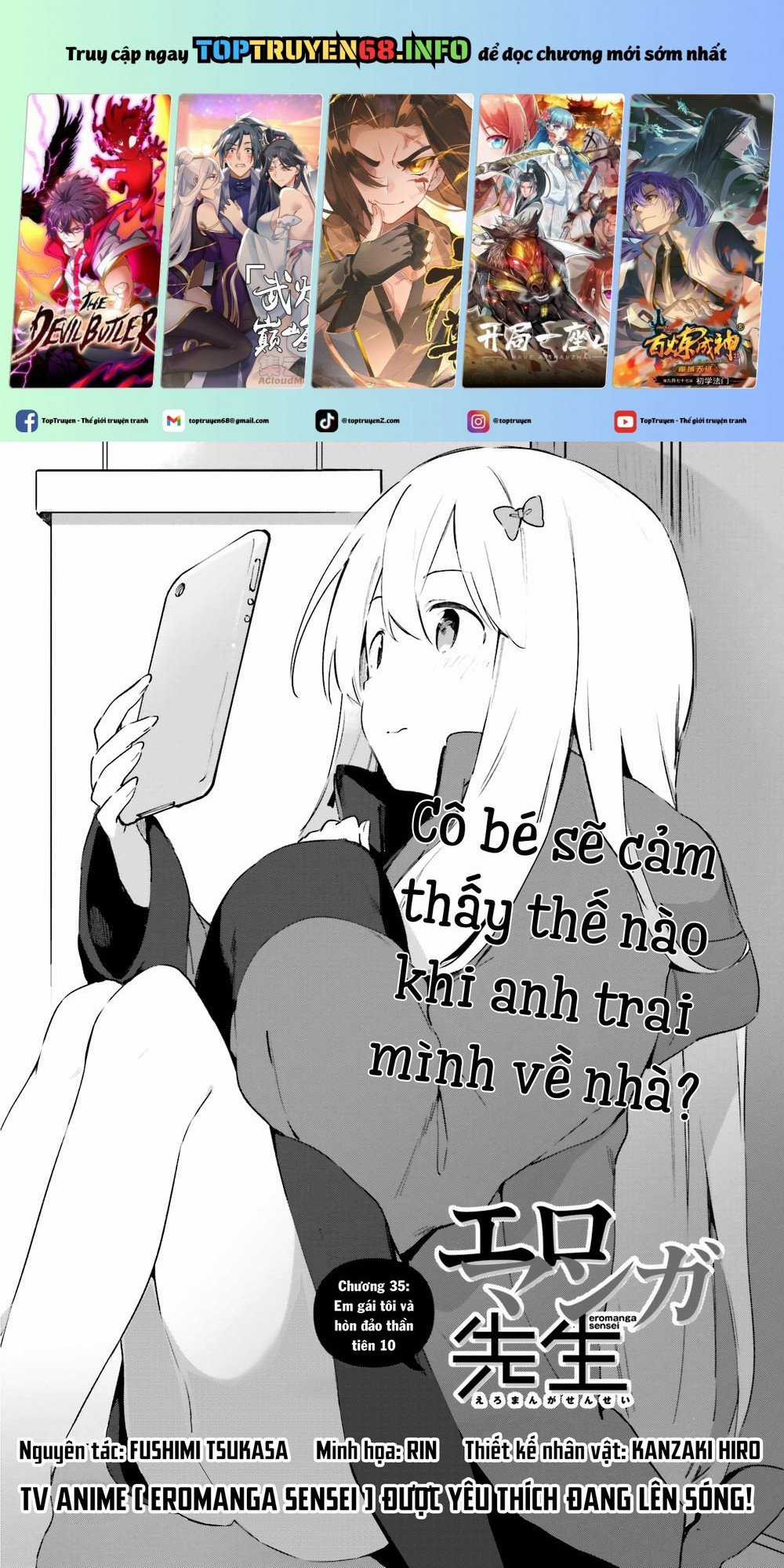 Ero Manga Sensei Chapter 35 trang 2