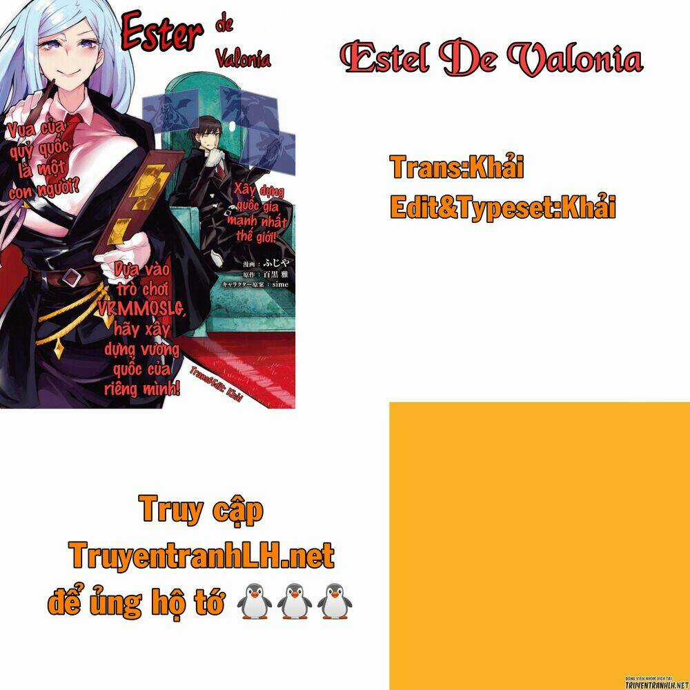 Estel De Valonia Chapter 1 trang 0