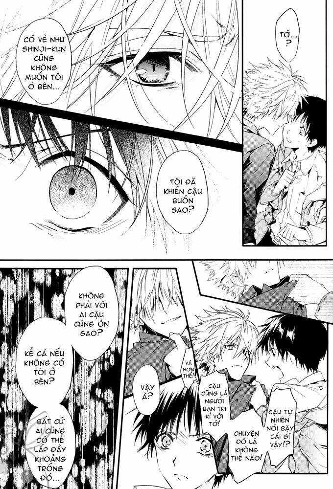 Evangelion - Mirai no Tobira Chapter 2 trang 17