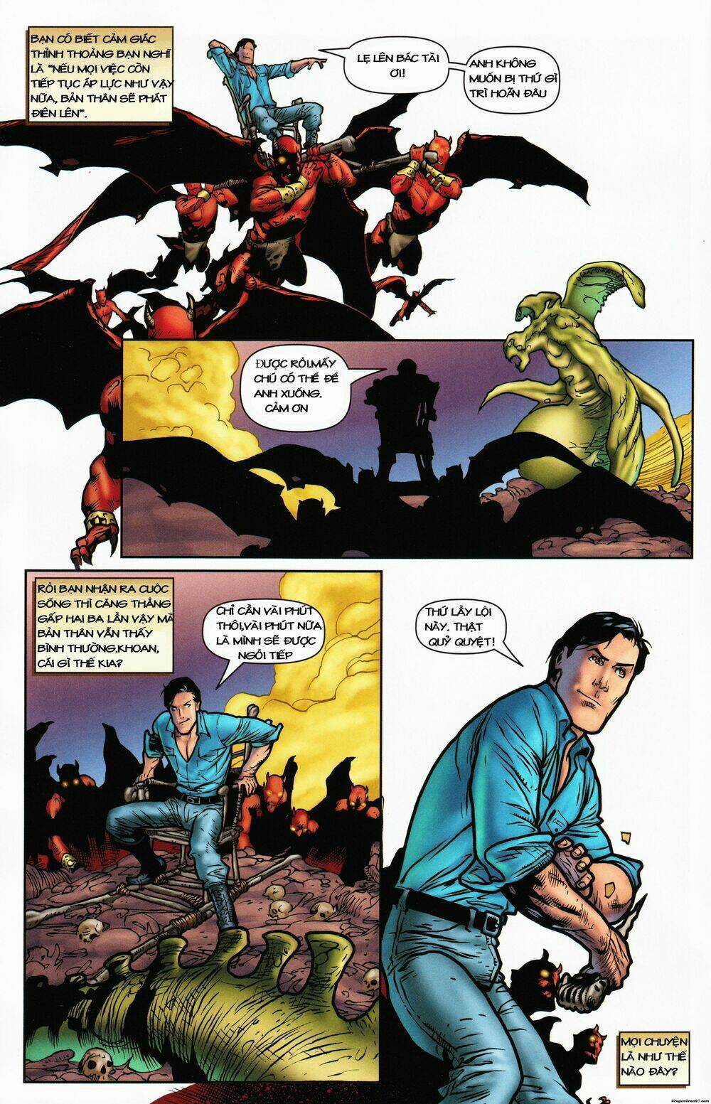 Evil Dead Beyond Dead By Dawn Chapter 3 trang 10