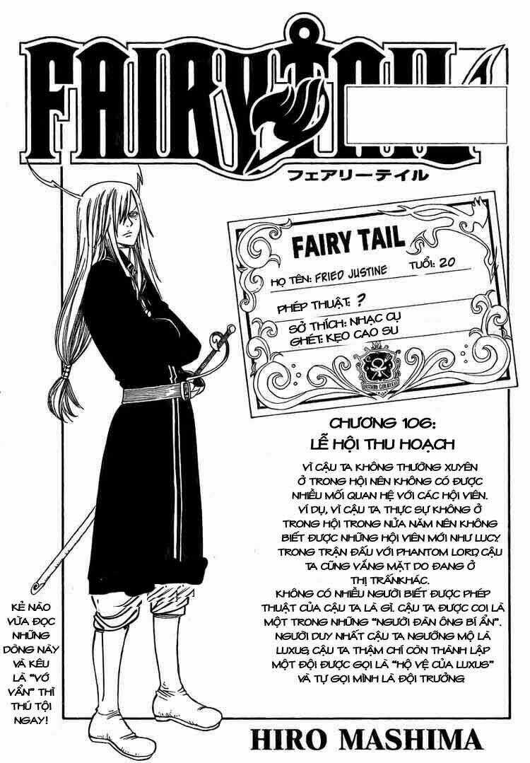 Fairy Tail Chapter 106 trang 1