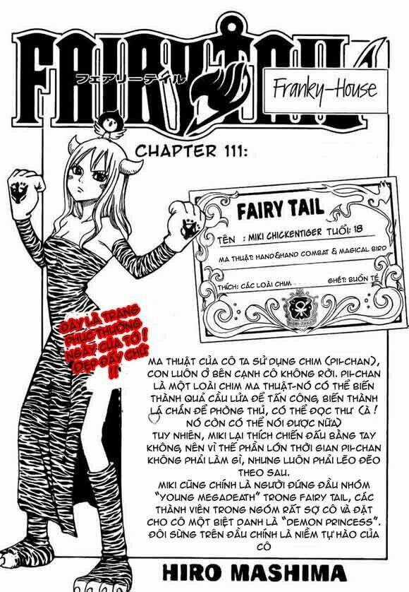 Fairy Tail Chapter 111 trang 1
