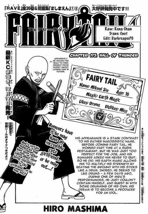 Fairy Tail Chapter 113 trang 1