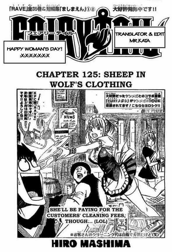 Fairy Tail Chapter 125 trang 1
