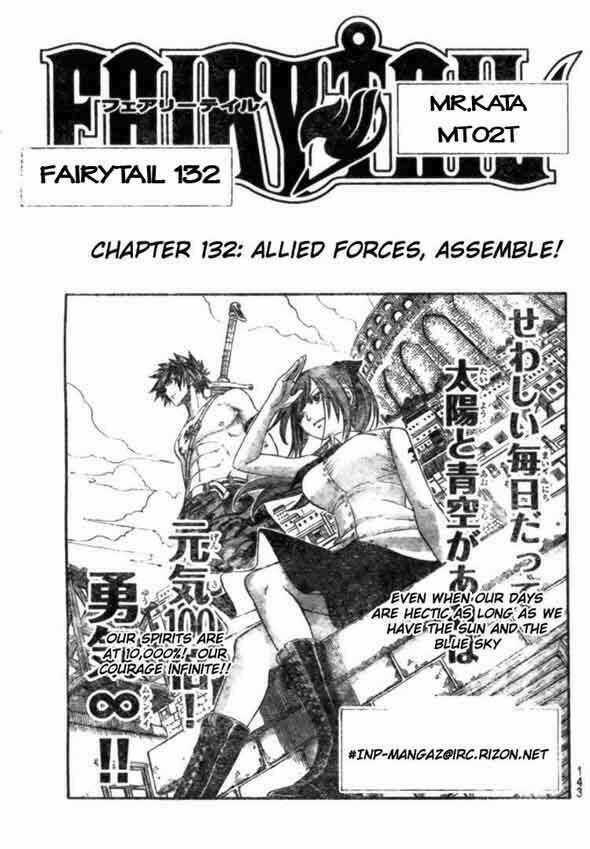 Fairy Tail Chapter 132 trang 1