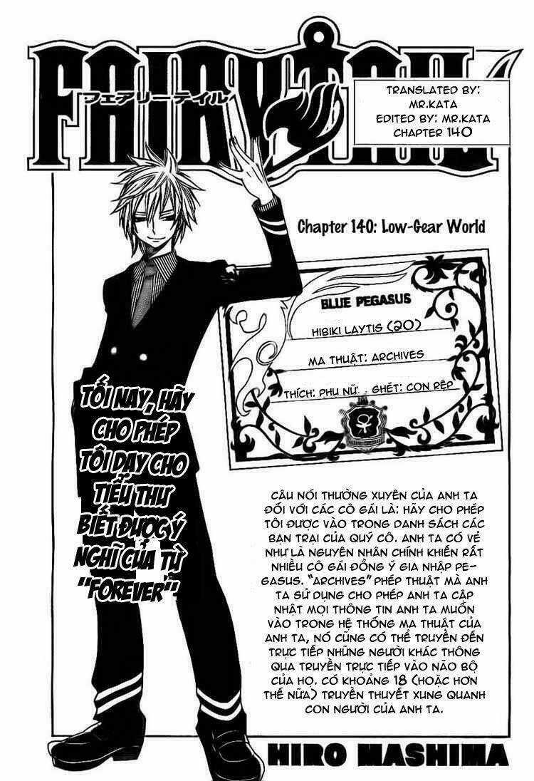 Fairy Tail Chapter 140 trang 1