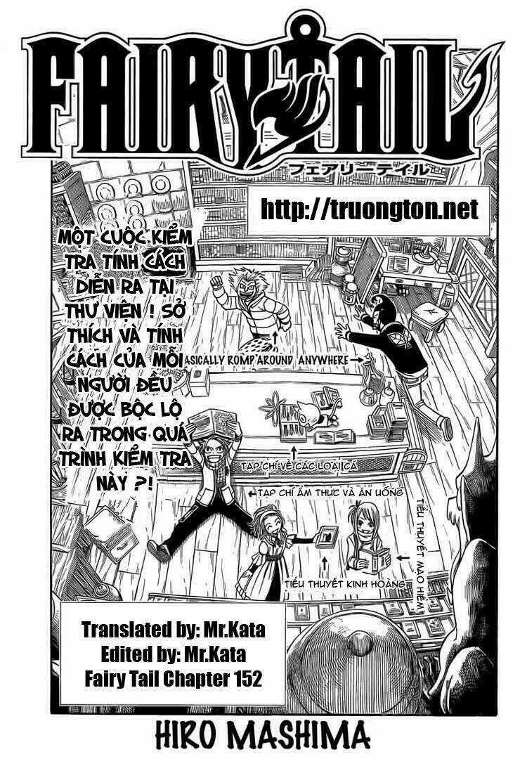 Fairy Tail Chapter 152 trang 1