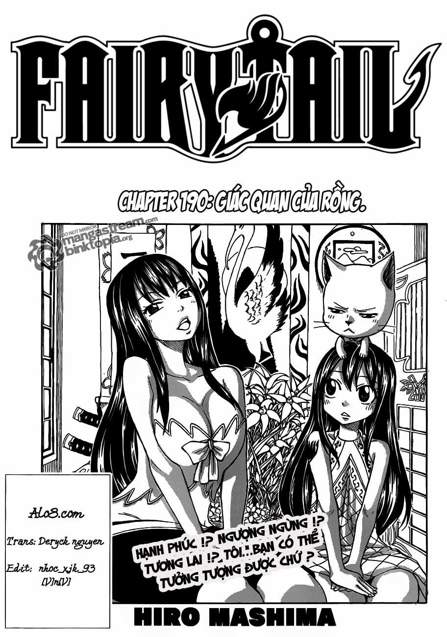 Fairy Tail Chapter 190 trang 1