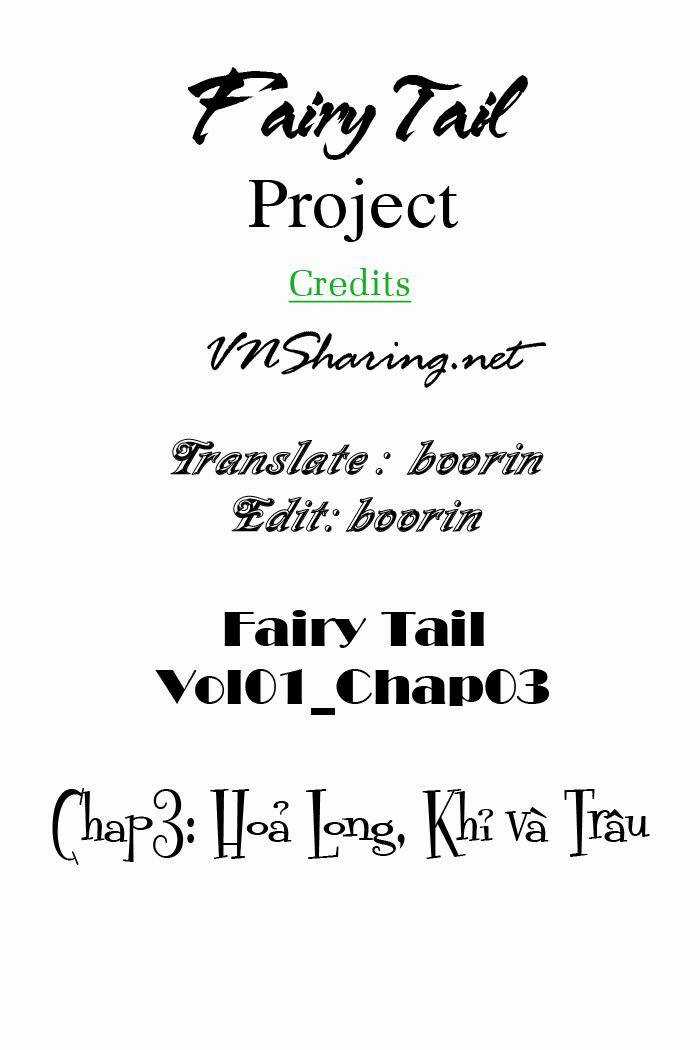 Fairy Tail Chapter 3 trang 31