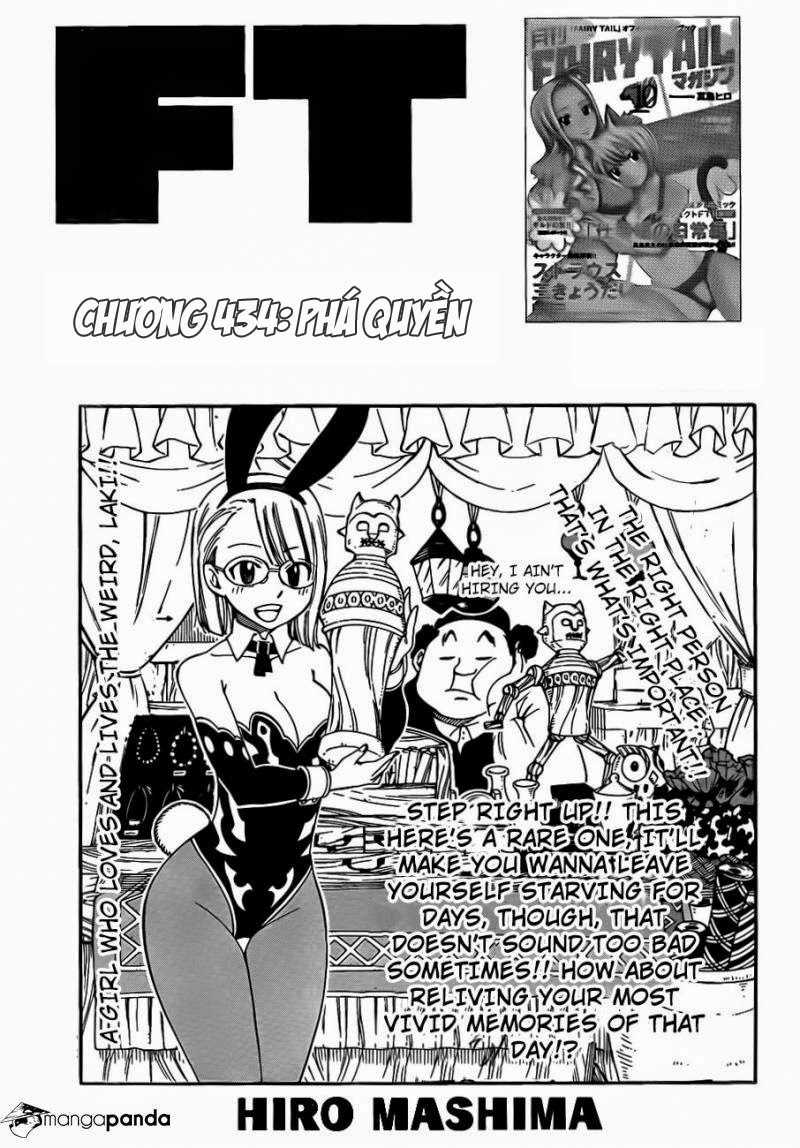 Fairy Tail Chapter 434 trang 1