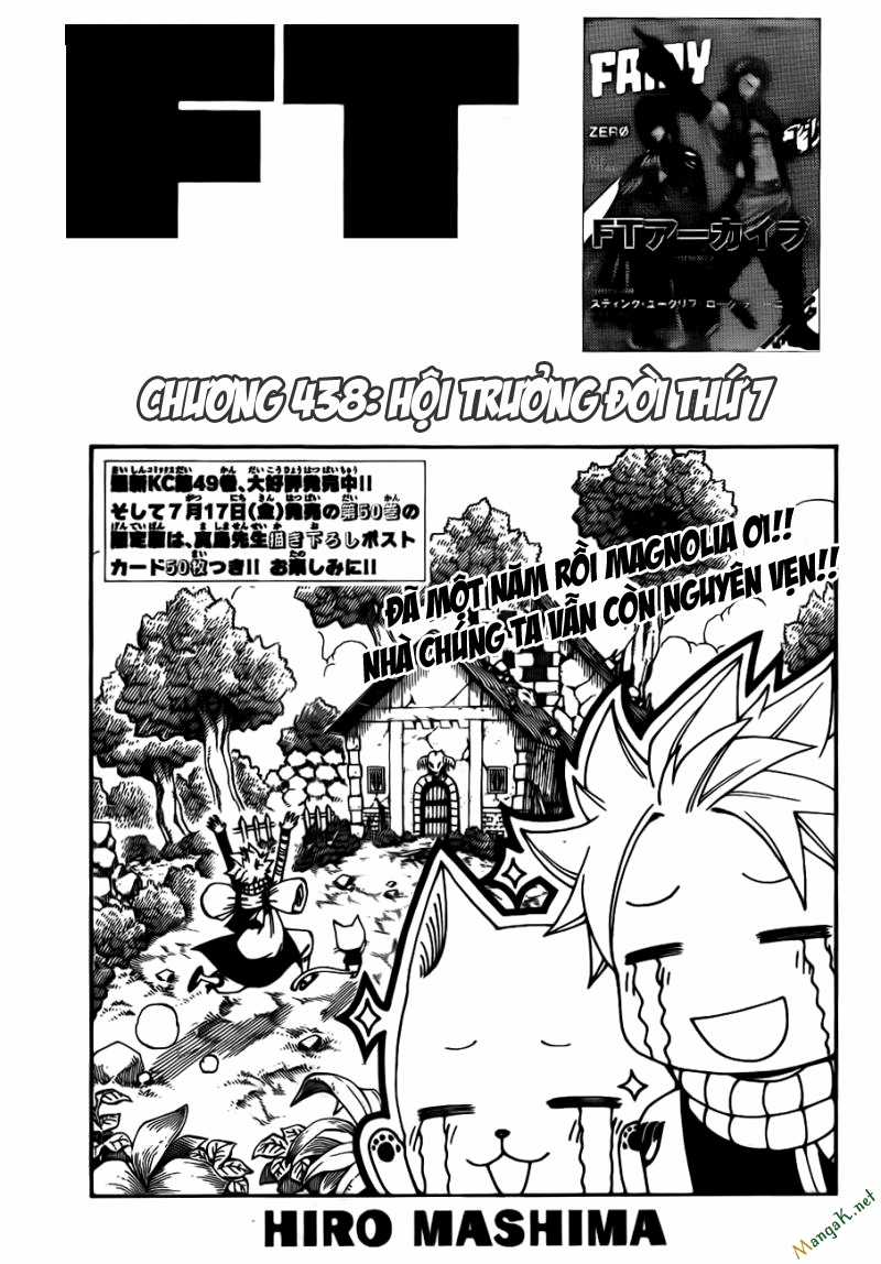 Fairy Tail Chapter 438 trang 1