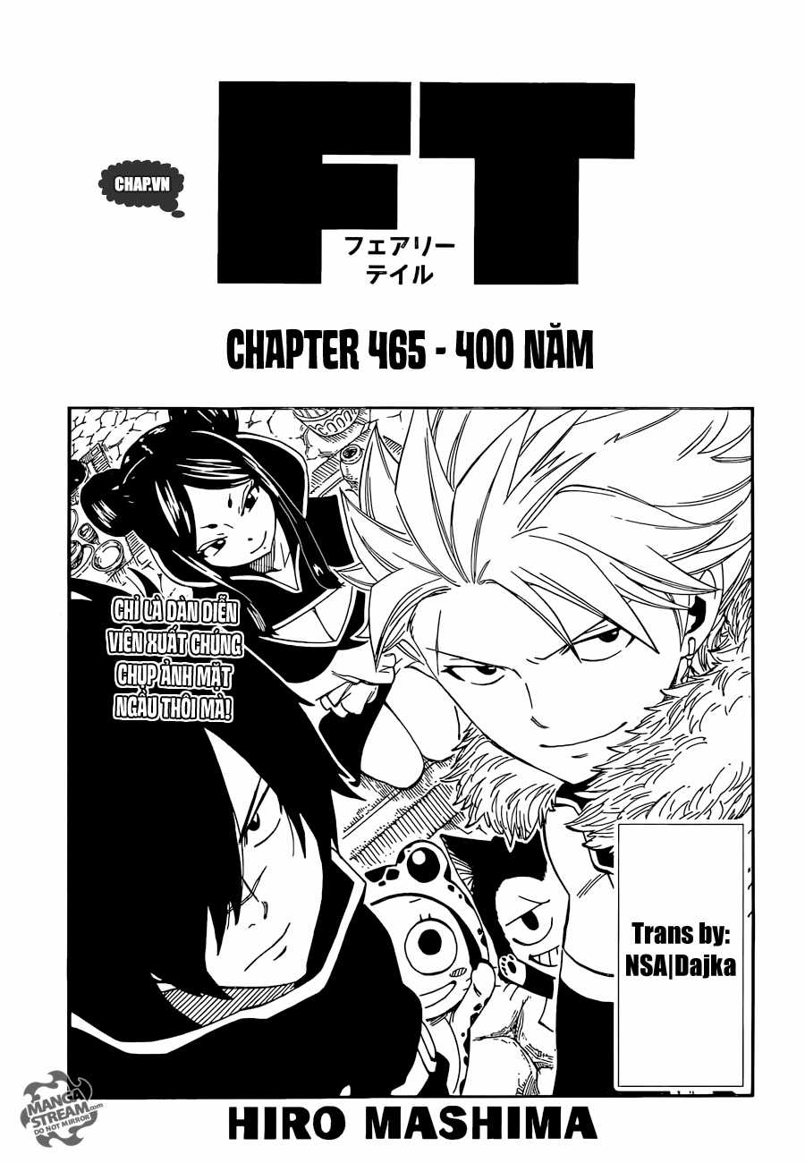 Fairy Tail Chapter 465 trang 1