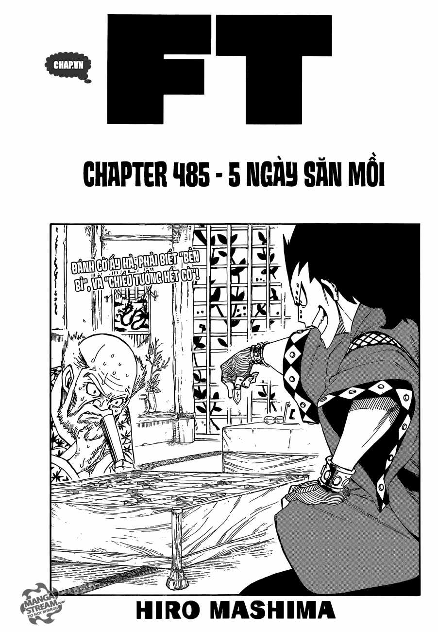 Fairy Tail Chapter 485 trang 1