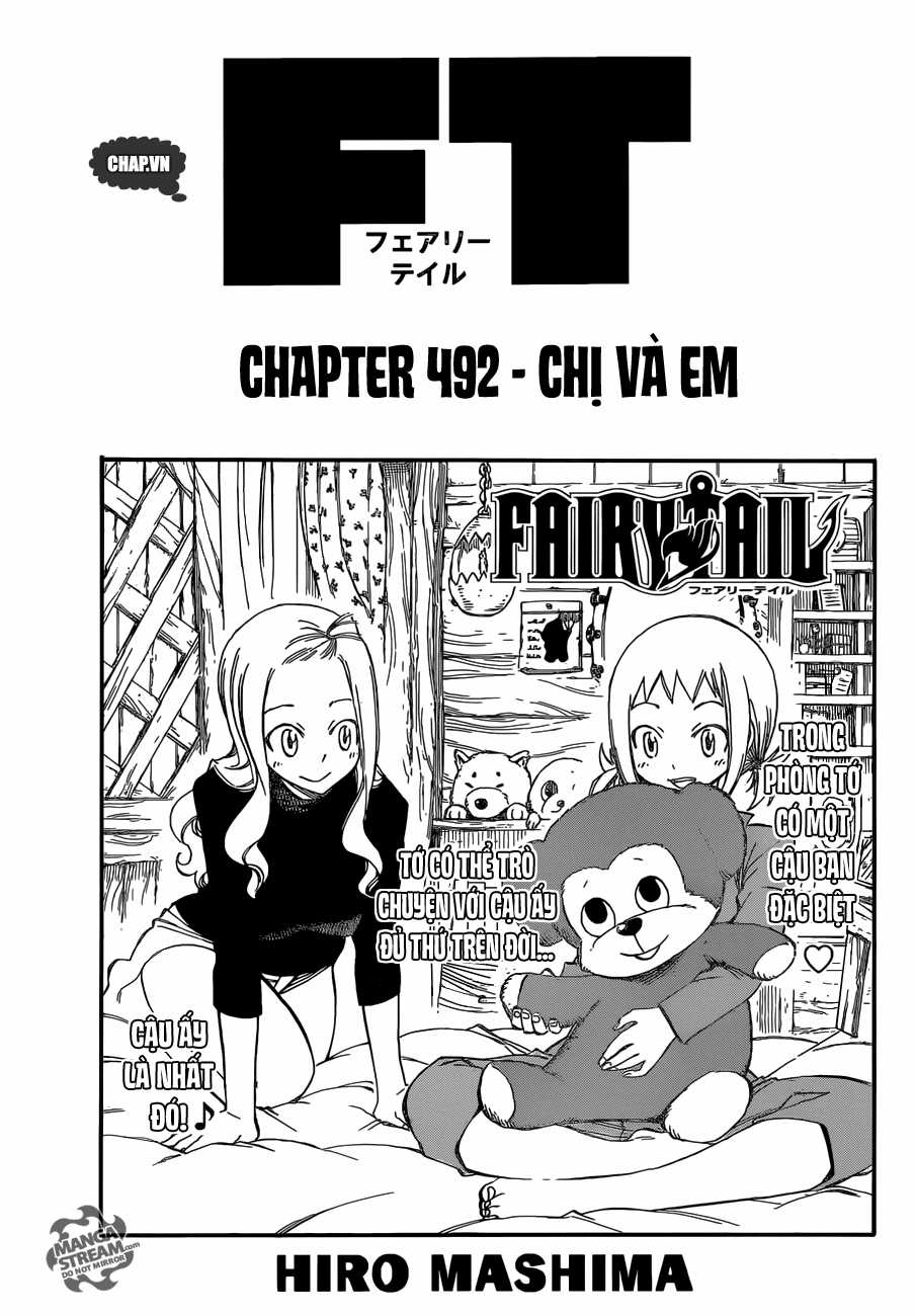 Fairy Tail Chapter 492 trang 1