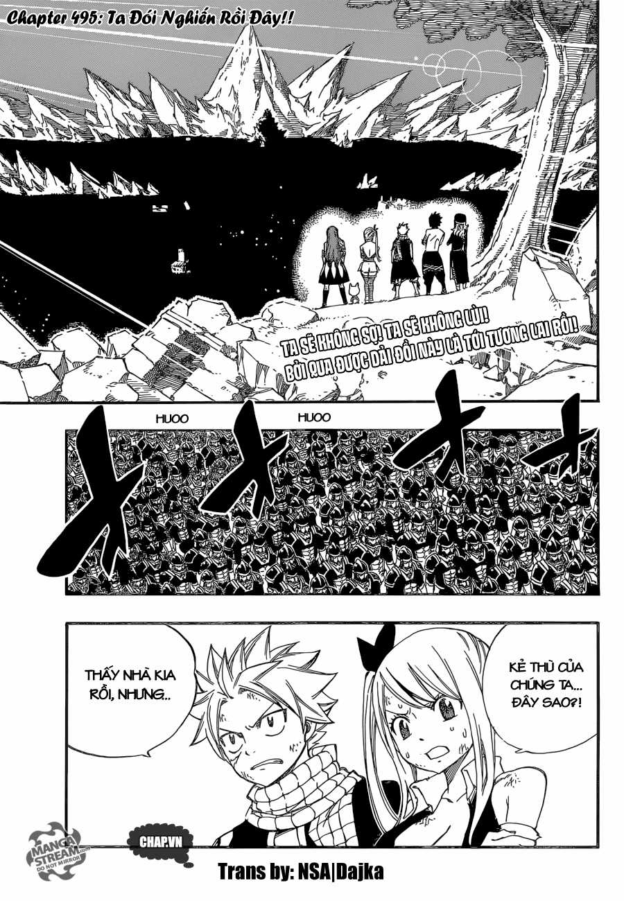 Fairy Tail Chapter 495 trang 1