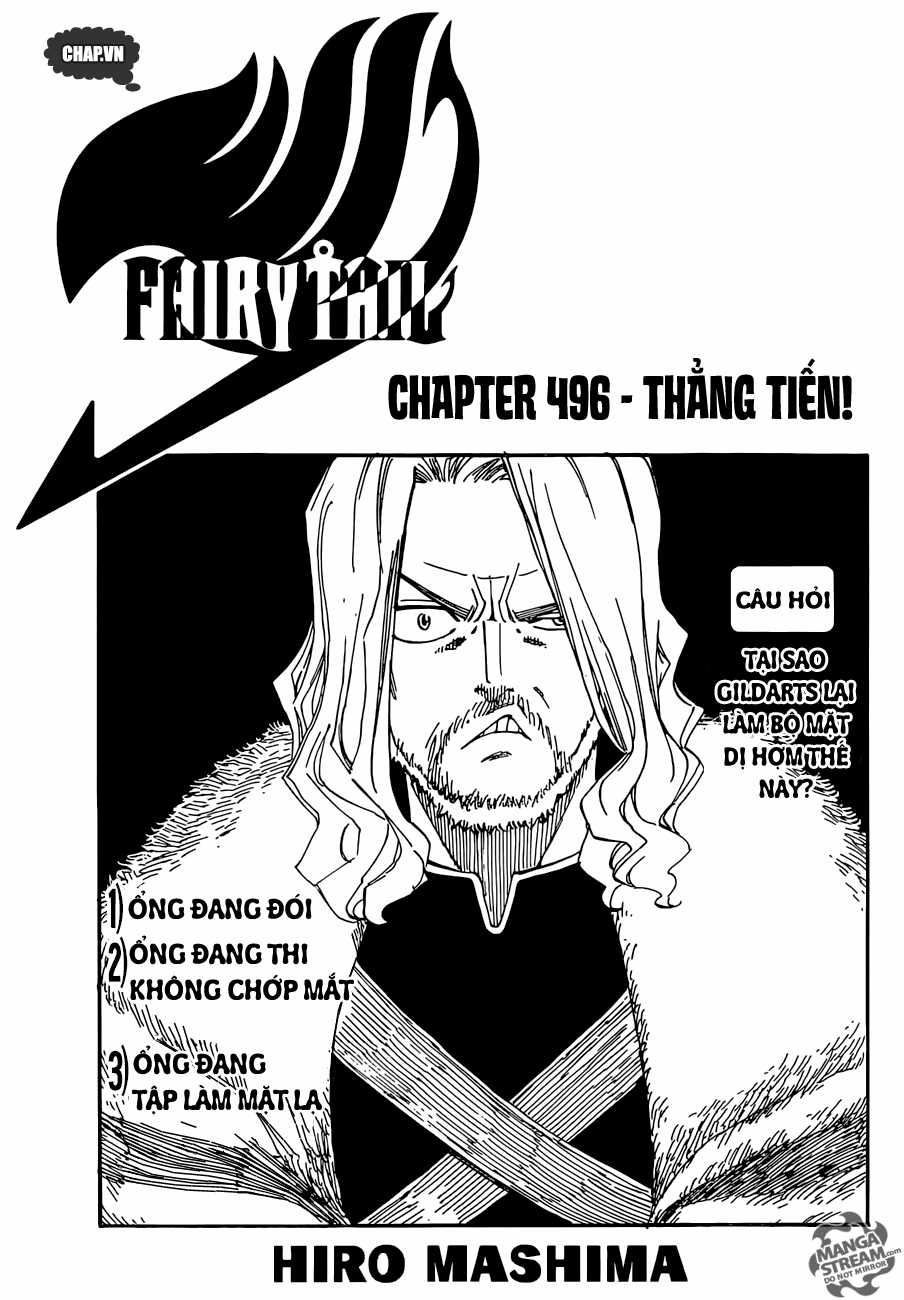 Fairy Tail Chapter 496 trang 1