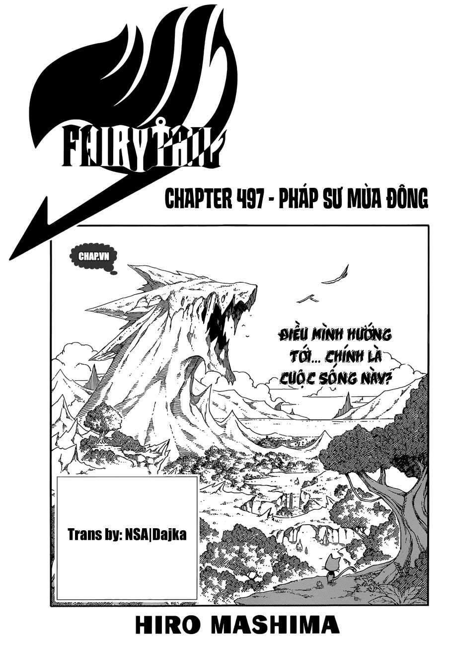 Fairy Tail Chapter 497 trang 1