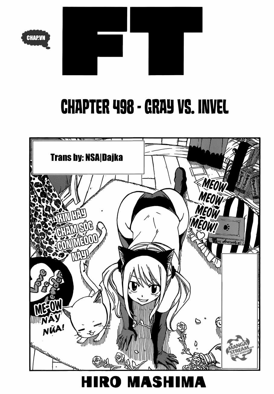 Fairy Tail Chapter 498 trang 1