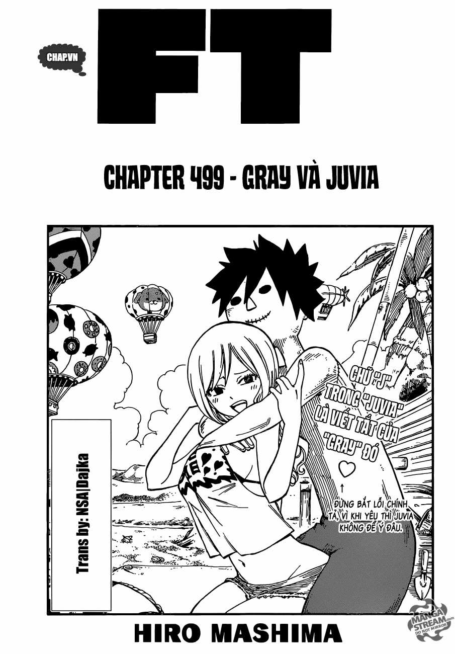 Fairy Tail Chapter 499 trang 1