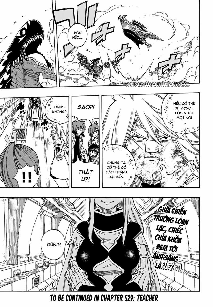 Fairy Tail Chapter 528 trang 19