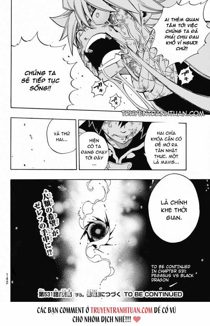 Fairy Tail Chapter 530 trang 21