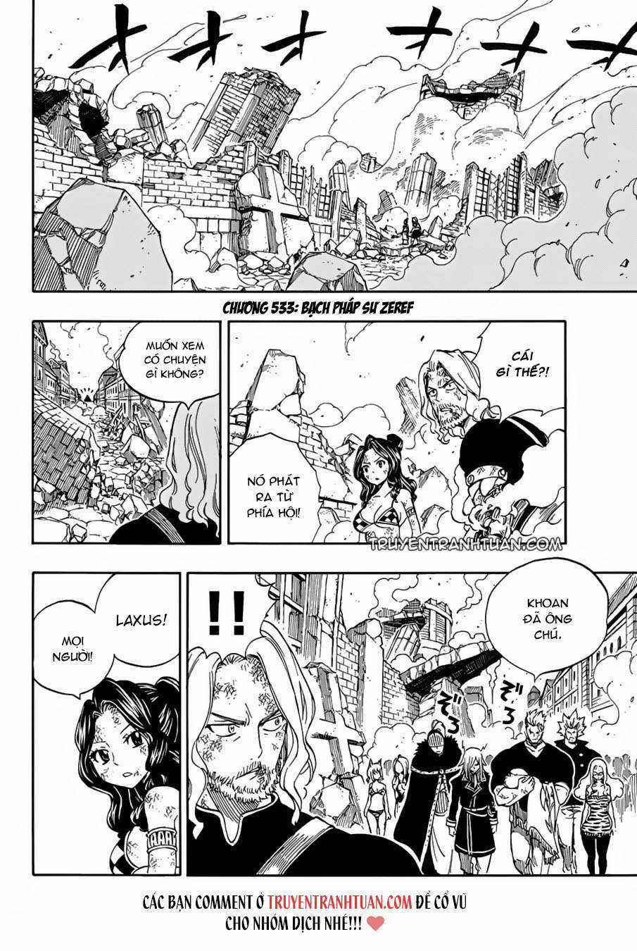 Fairy Tail Chapter 533 trang 4