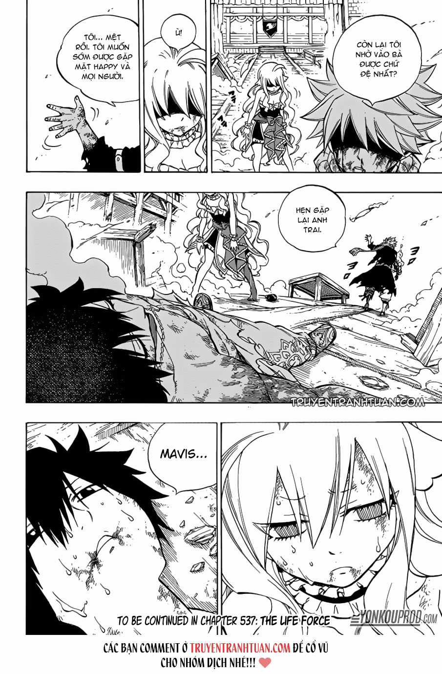 Fairy Tail Chapter 536 trang 21