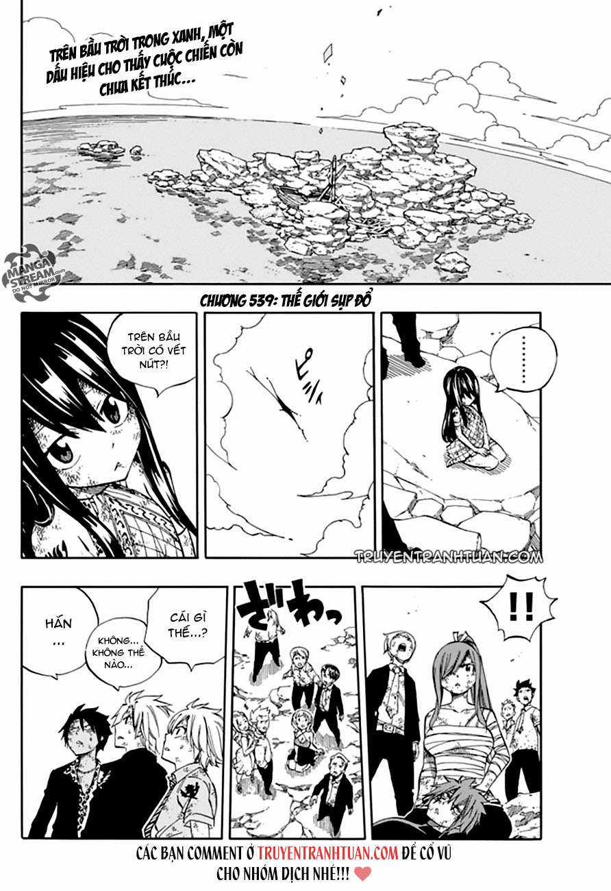 Fairy Tail Chapter 539 trang 7