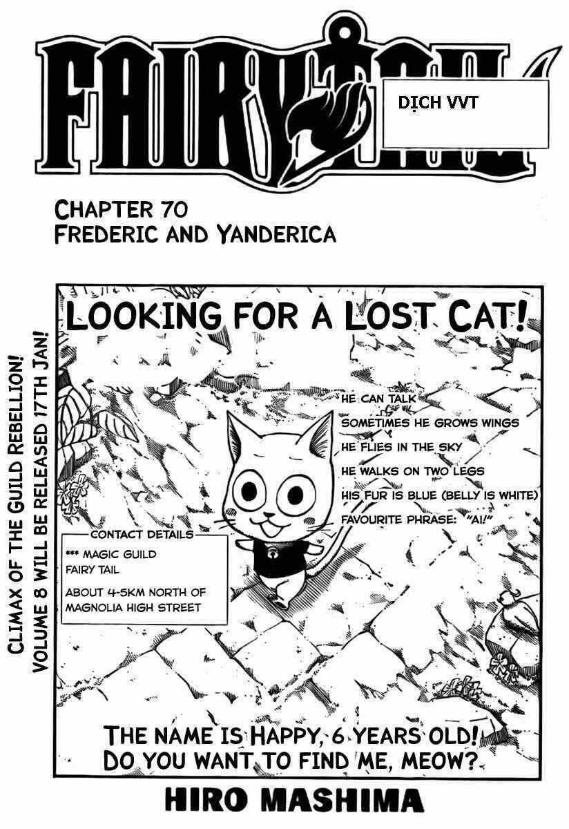 Fairy Tail Chapter 70 trang 1
