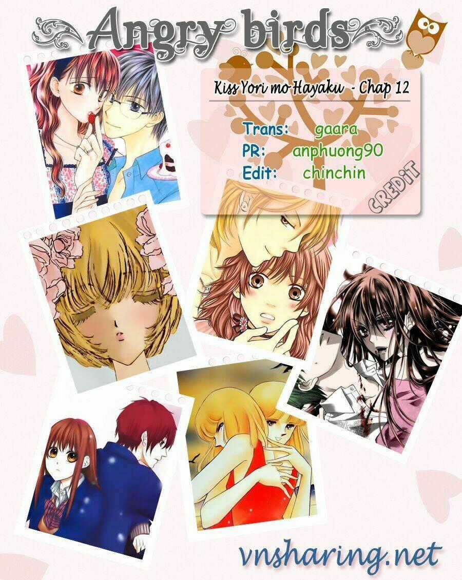 Faster Than A Kiss - Kiss Yori Mo Hayaku Chapter 12 trang 0