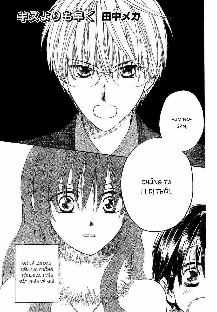Faster Than A Kiss - Kiss Yori Mo Hayaku Chapter 15 trang 3