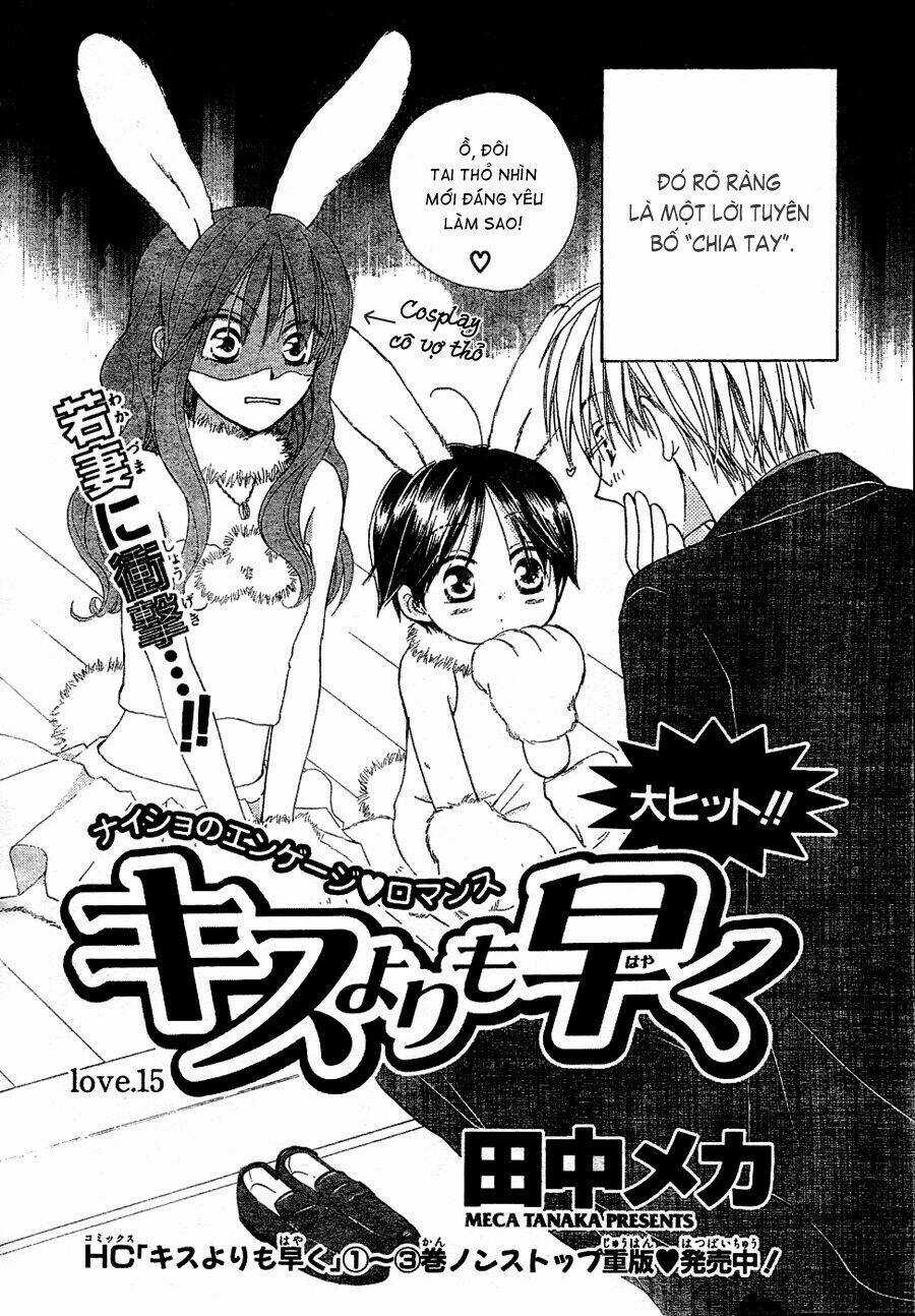 Faster Than A Kiss - Kiss Yori Mo Hayaku Chapter 15 trang 4