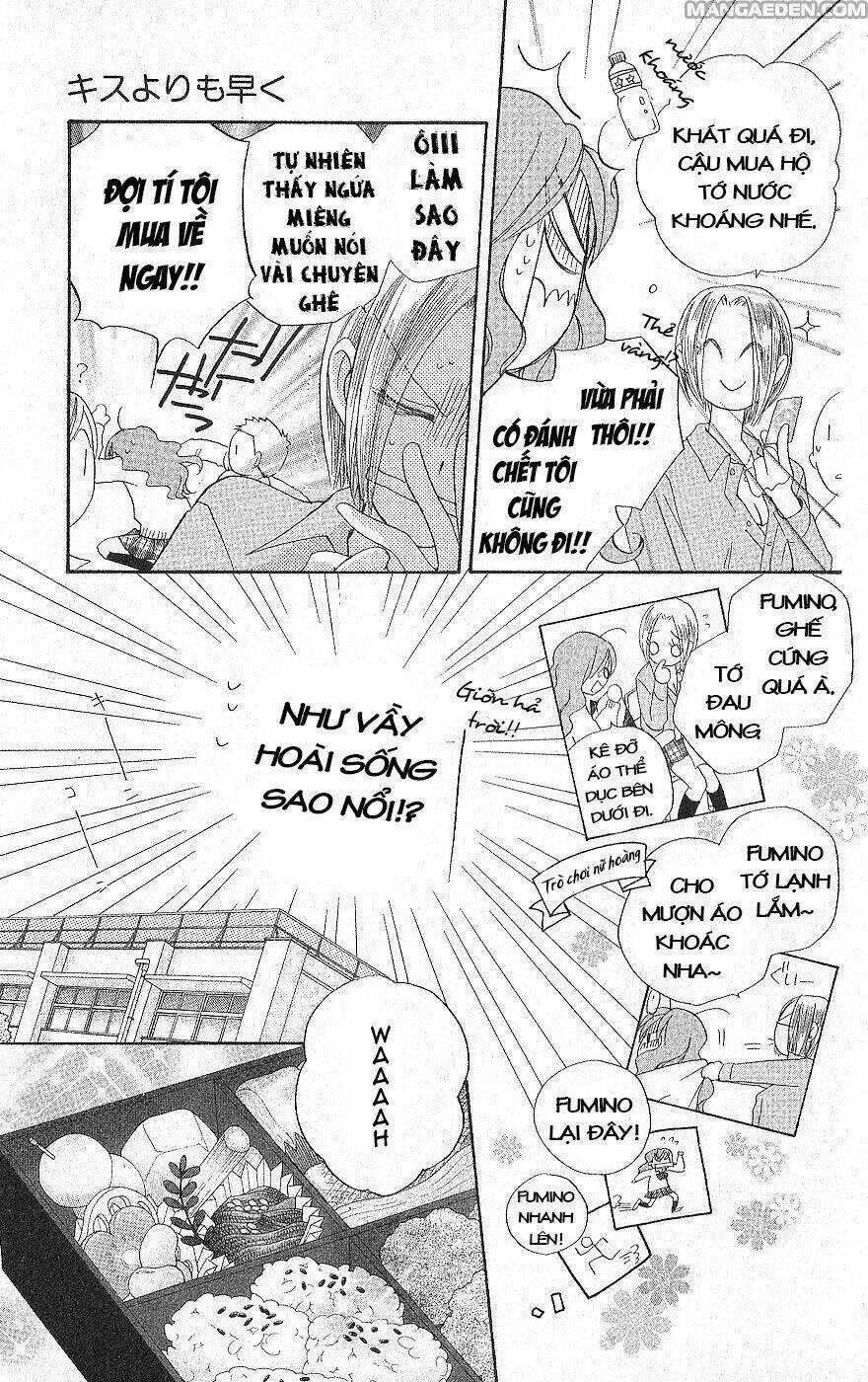 Faster Than A Kiss - Kiss Yori Mo Hayaku Chapter 18 trang 14