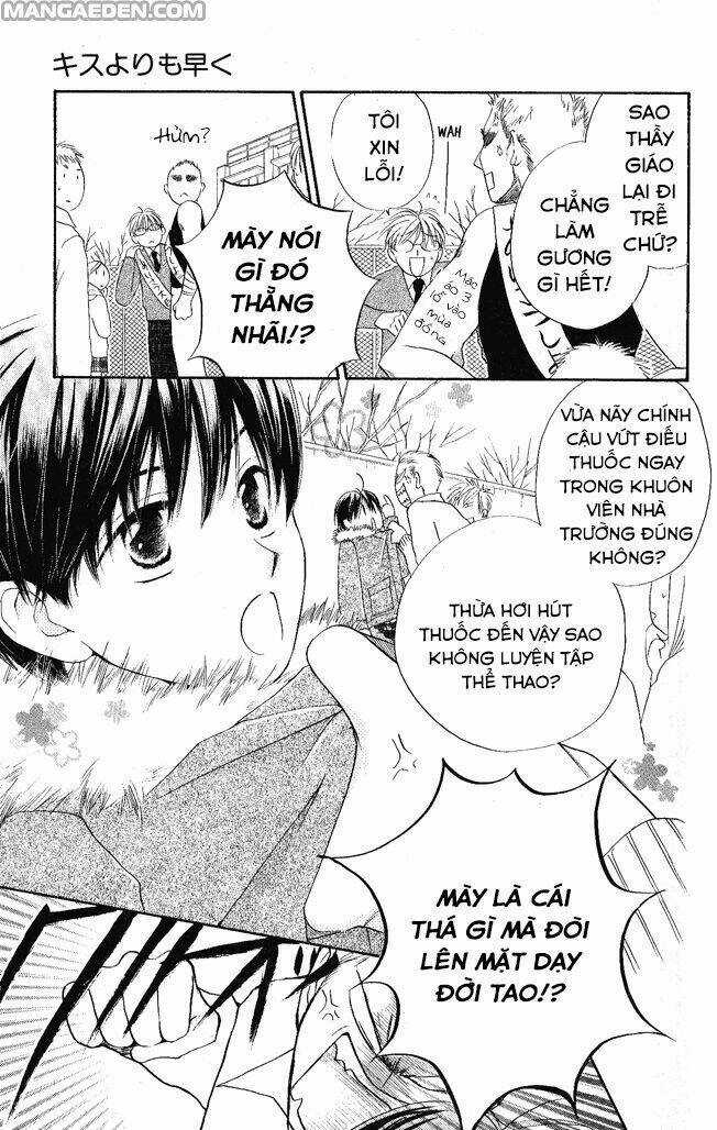 Faster Than A Kiss - Kiss Yori Mo Hayaku Chapter 23 trang 8