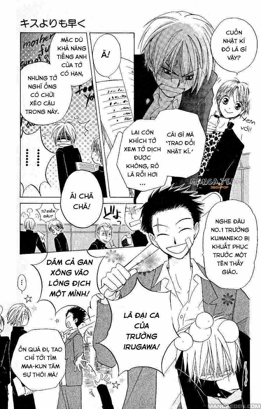 Faster Than A Kiss - Kiss Yori Mo Hayaku Chapter 30 trang 14