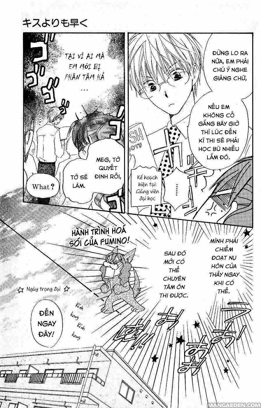 Faster Than A Kiss - Kiss Yori Mo Hayaku Chapter 32 trang 9