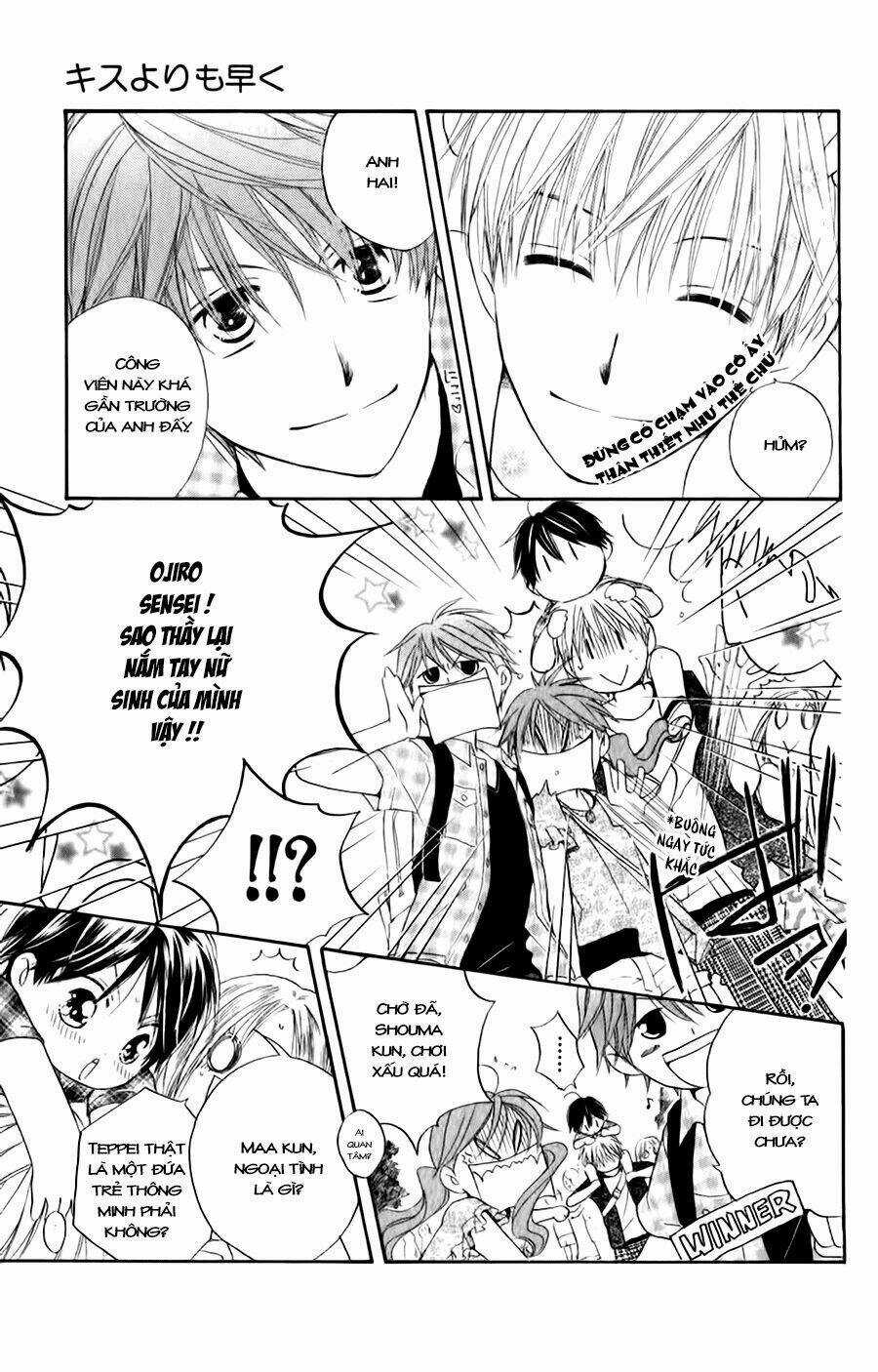 Faster Than A Kiss - Kiss Yori Mo Hayaku Chapter 36 trang 14