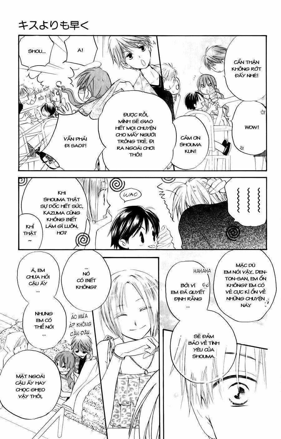 Faster Than A Kiss - Kiss Yori Mo Hayaku Chapter 36 trang 16