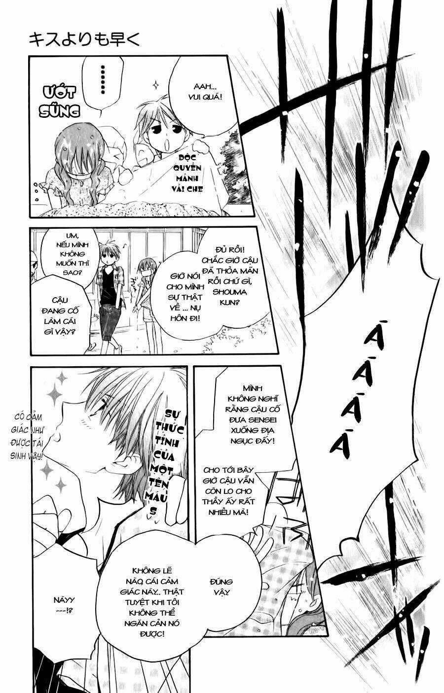 Faster Than A Kiss - Kiss Yori Mo Hayaku Chapter 36 trang 18