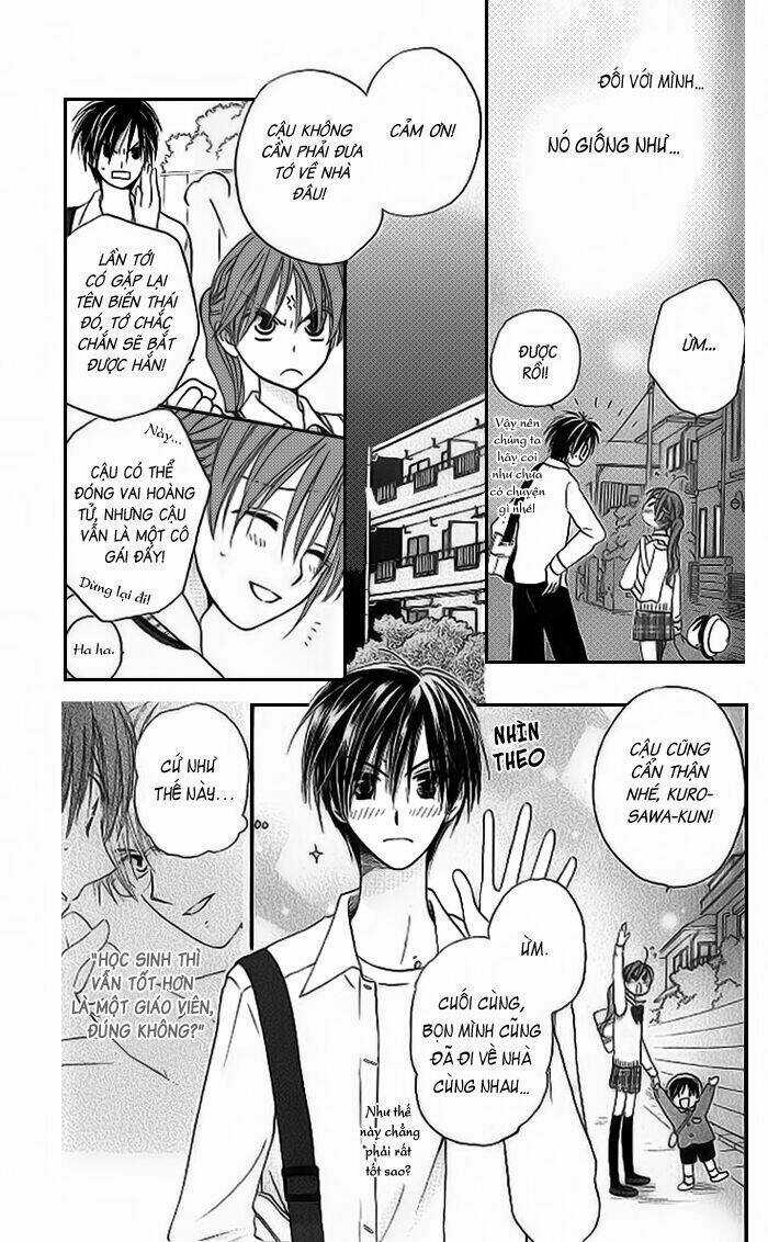 Faster Than A Kiss - Kiss Yori Mo Hayaku Chapter 8 trang 22