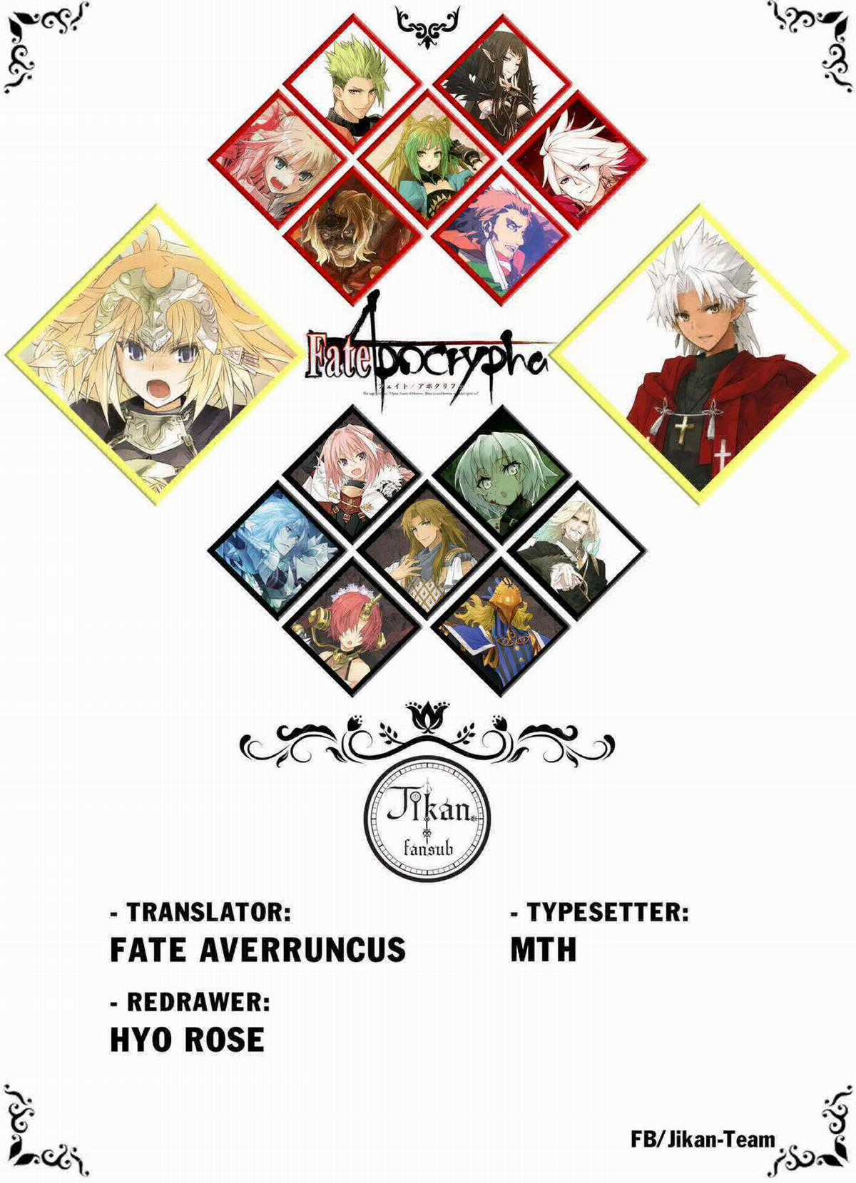 Fate/Apocrypha [Jikan Fansub] Chapter 57 trang 0