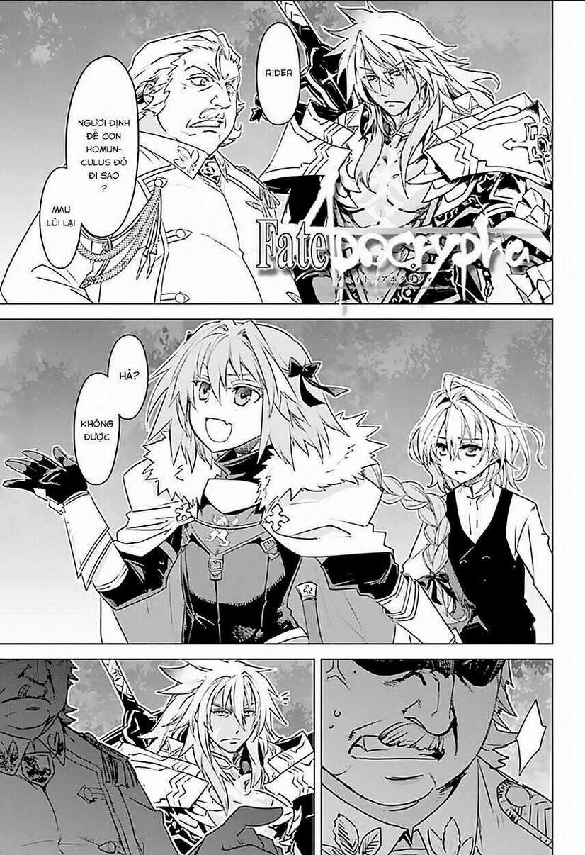 Fate/apocrypha Chapter 15 trang 1