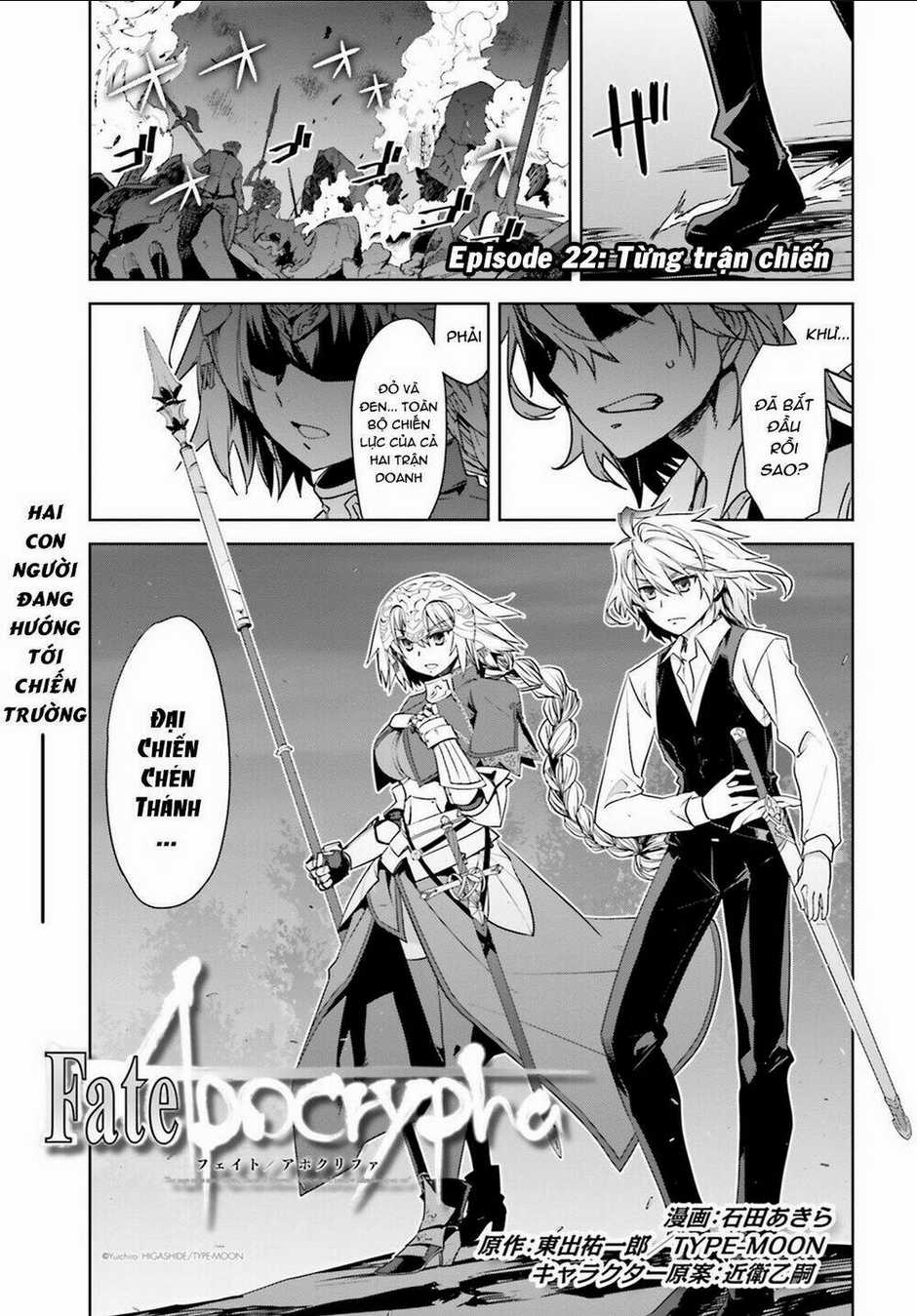 Fate/apocrypha Chapter 22 trang 1
