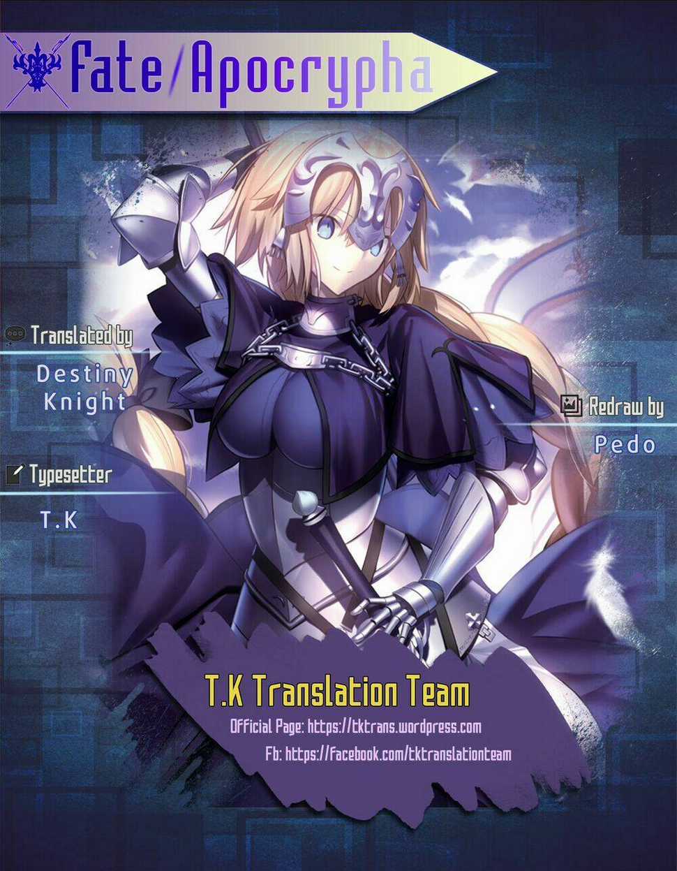 Fate/apocrypha Chapter 6 trang 0